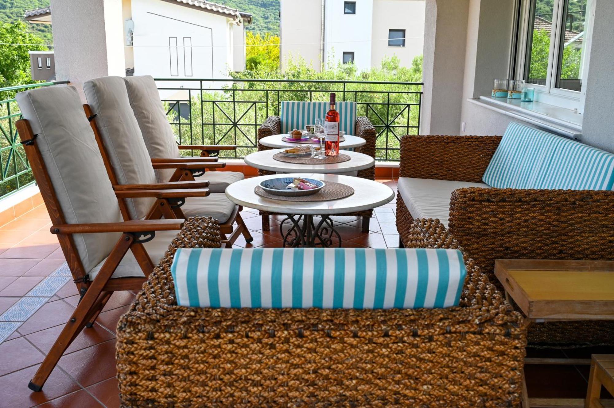 "Kochili Villa" Luxury Villa Agios Andreas  Bagian luar foto