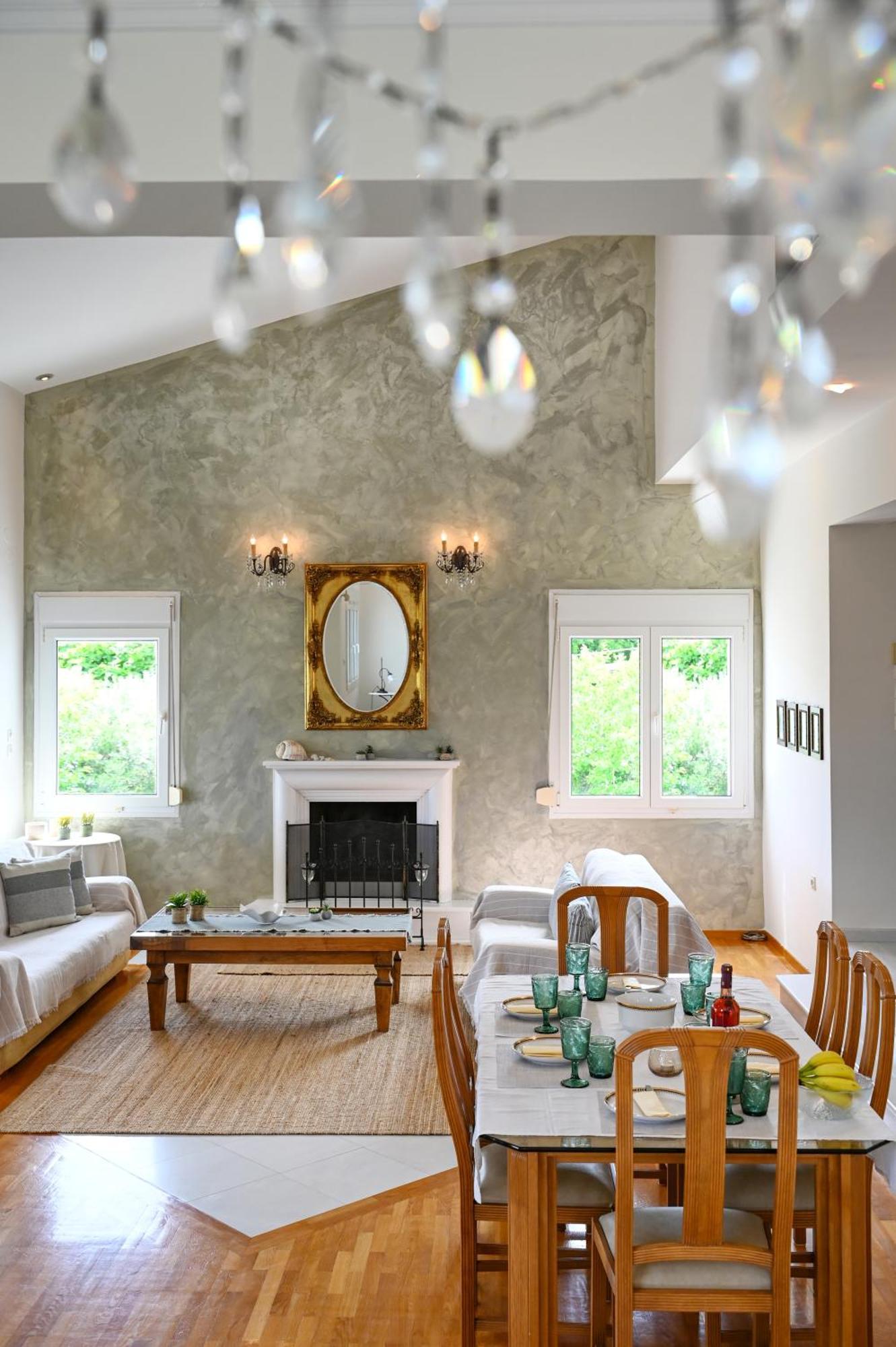 "Kochili Villa" Luxury Villa Agios Andreas  Bagian luar foto