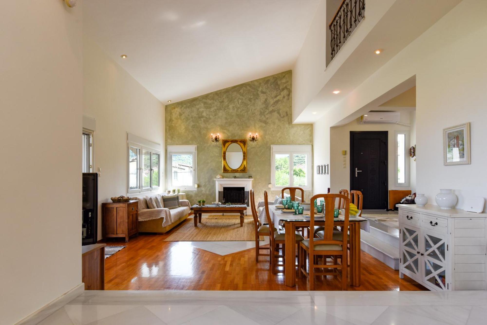 "Kochili Villa" Luxury Villa Agios Andreas  Bagian luar foto