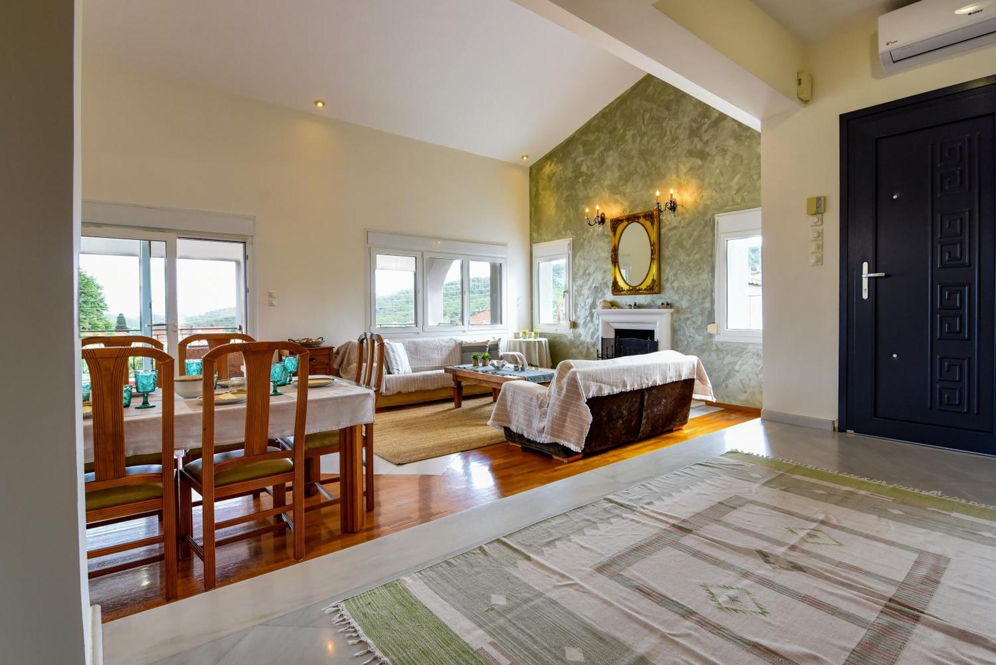 "Kochili Villa" Luxury Villa Agios Andreas  Bagian luar foto